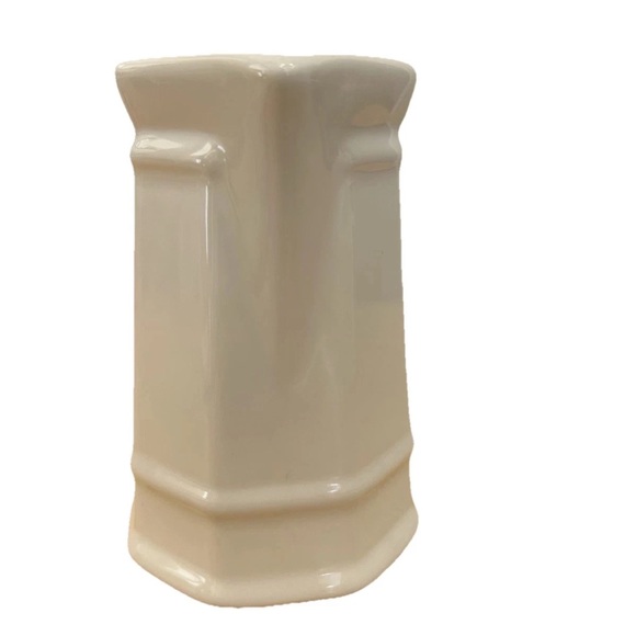 Pfaltzgraff Heritage White Small Pitcher 5” Octagon Stoneware - Picture 4 of 7
